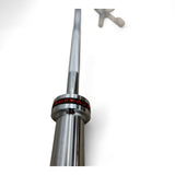 12.5kg Olympic Barbell – 5ft Chrome Weight Lifting Bar