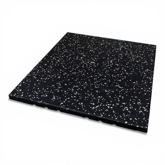 Gym Rubber Flooring Mats Heavy Duty Commercial Floor Tiles 20mm 500x500mm 4 Pack