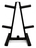 Multi Olympic Weight Tree Rack with Barbell Holder