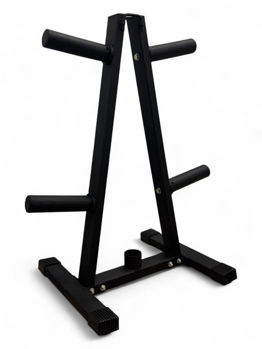 Multi Olympic Weight Tree Rack with Barbell Holder