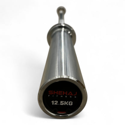 12.5kg Olympic Barbell – 5ft Chrome Weight Lifting Bar