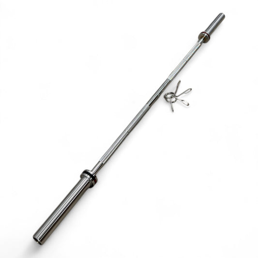 15kg International Olympic Barbell – 6ft Chrome Weight Lifting Bar