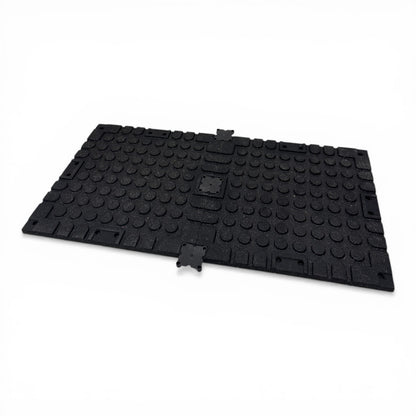 Gym Rubber Flooring Mats Heavy Duty Commercial Floor Tiles 20mm 500x500mm 4 Pack