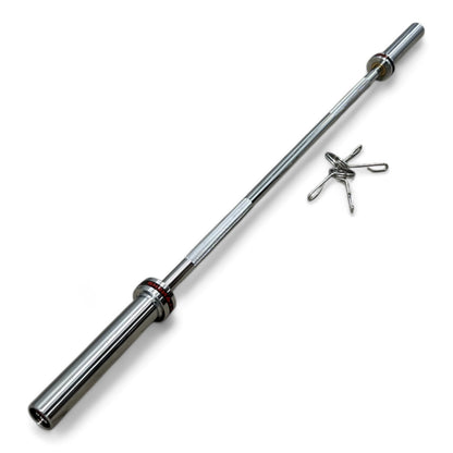 12.5kg Olympic Barbell – 5ft Chrome Weight Lifting Bar