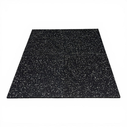 Gym Rubber Flooring Mats Heavy Duty Commercial Floor Tiles 20mm 500x500mm 4 Pack