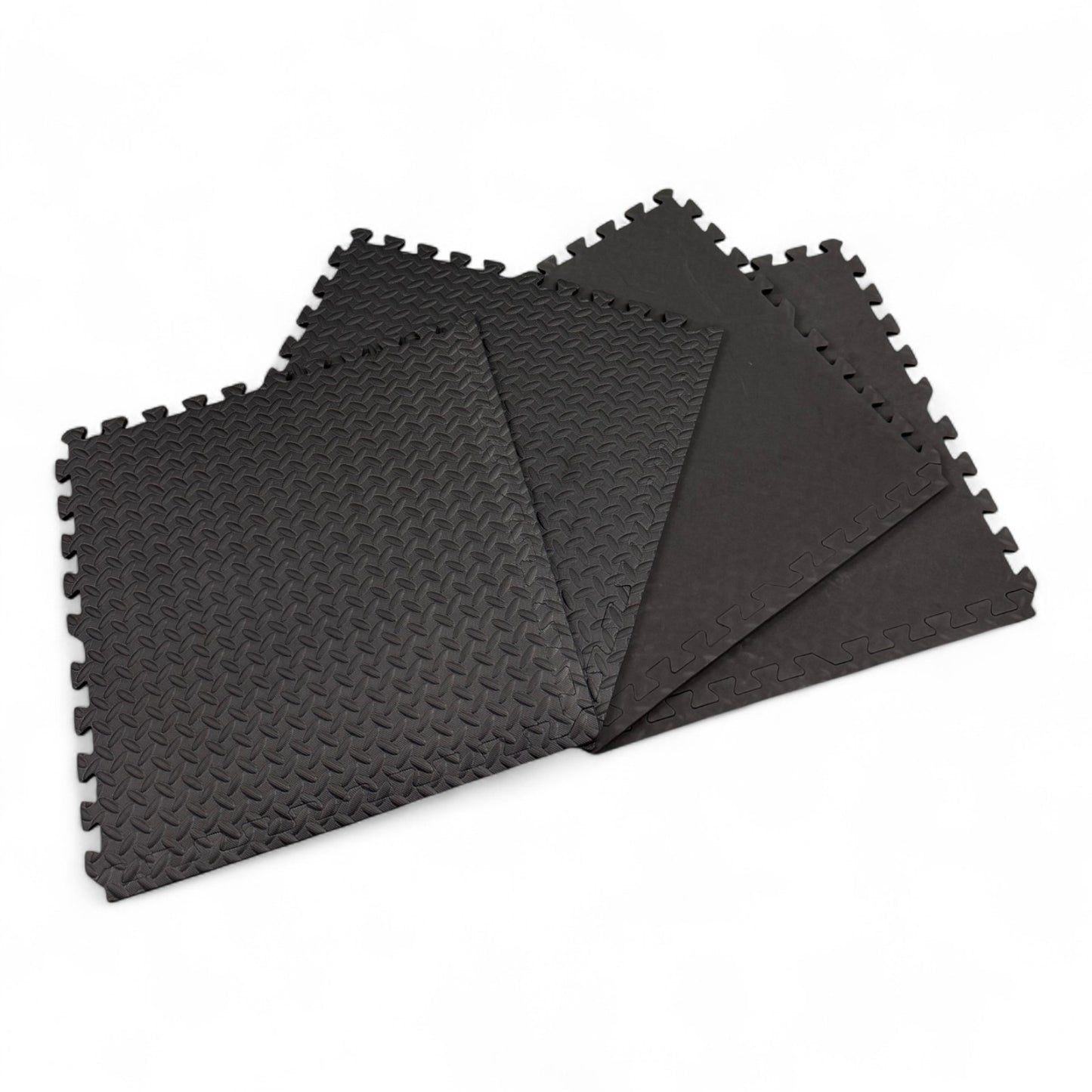 Gym Flooring Interlocking Floor Mat 12mm EVA Soft Foam Yoga Mat Home Gym 60cm