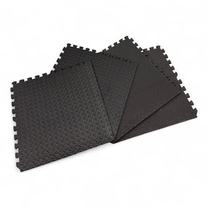 Gym Flooring Interlocking Floor Mat 12mm EVA Soft Foam Yoga Mat Home Gym 60cm