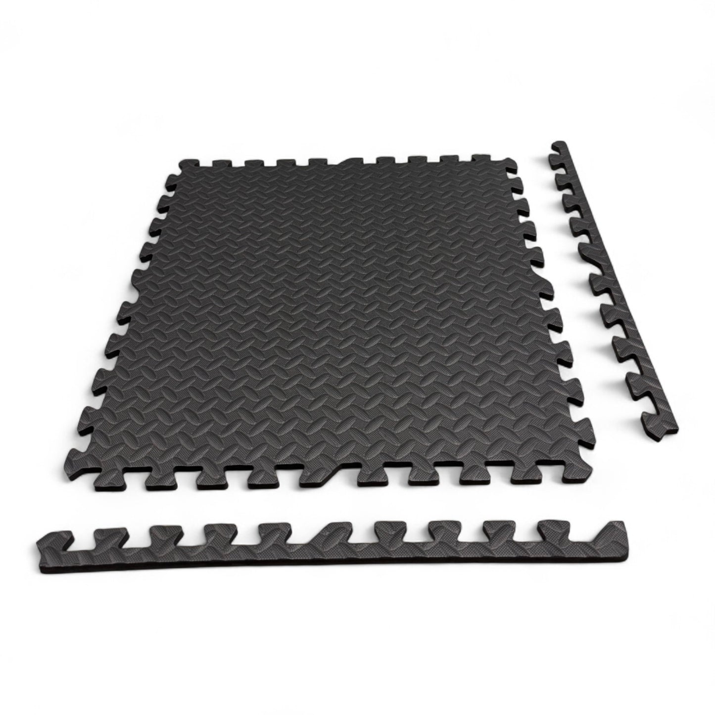 Gym Flooring Interlocking Floor Mat 12mm EVA Soft Foam Yoga Mat Home Gym 60cm