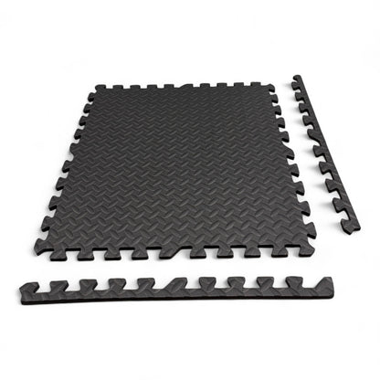 Gym Flooring Interlocking Floor Mat 12mm EVA Soft Foam Yoga Mat Home Gym 60cm