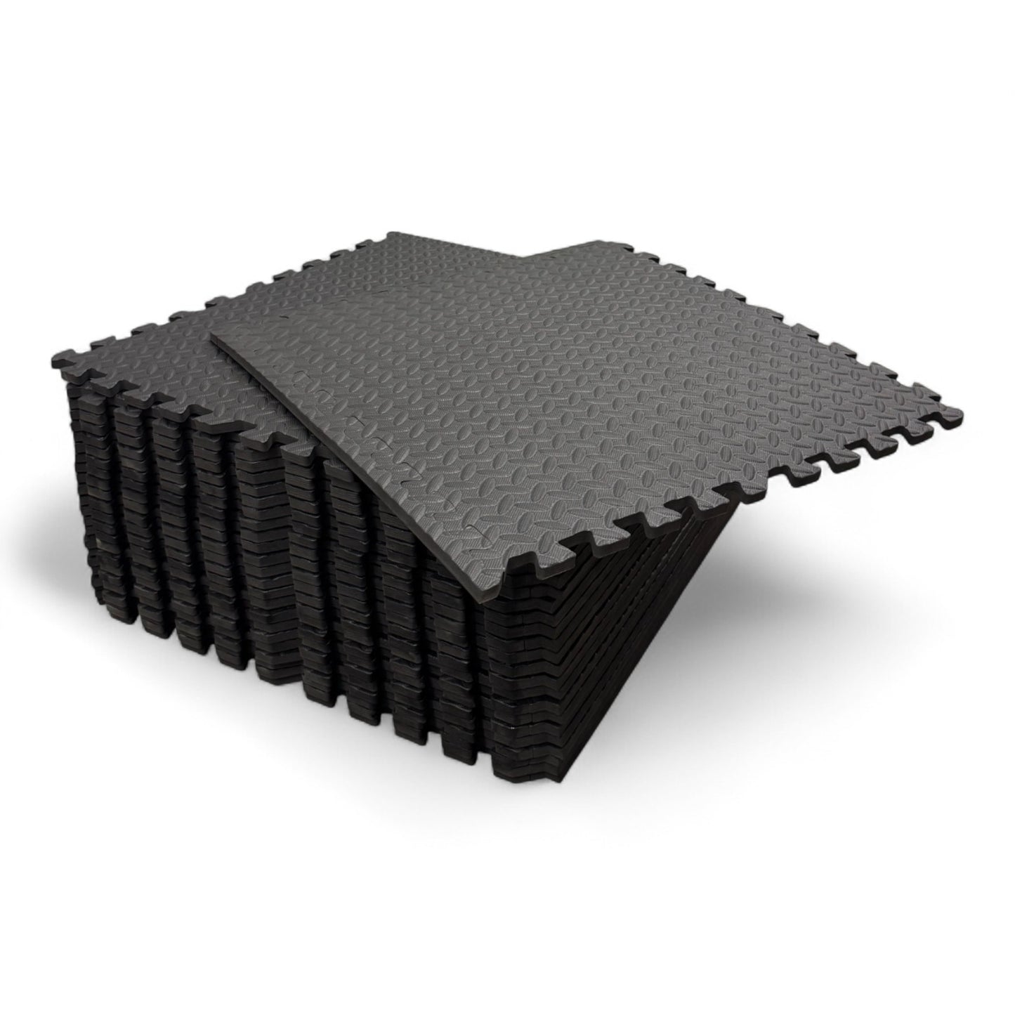 Gym Flooring Interlocking Floor Mat 12mm EVA Soft Foam Yoga Mat Home Gym 60cm