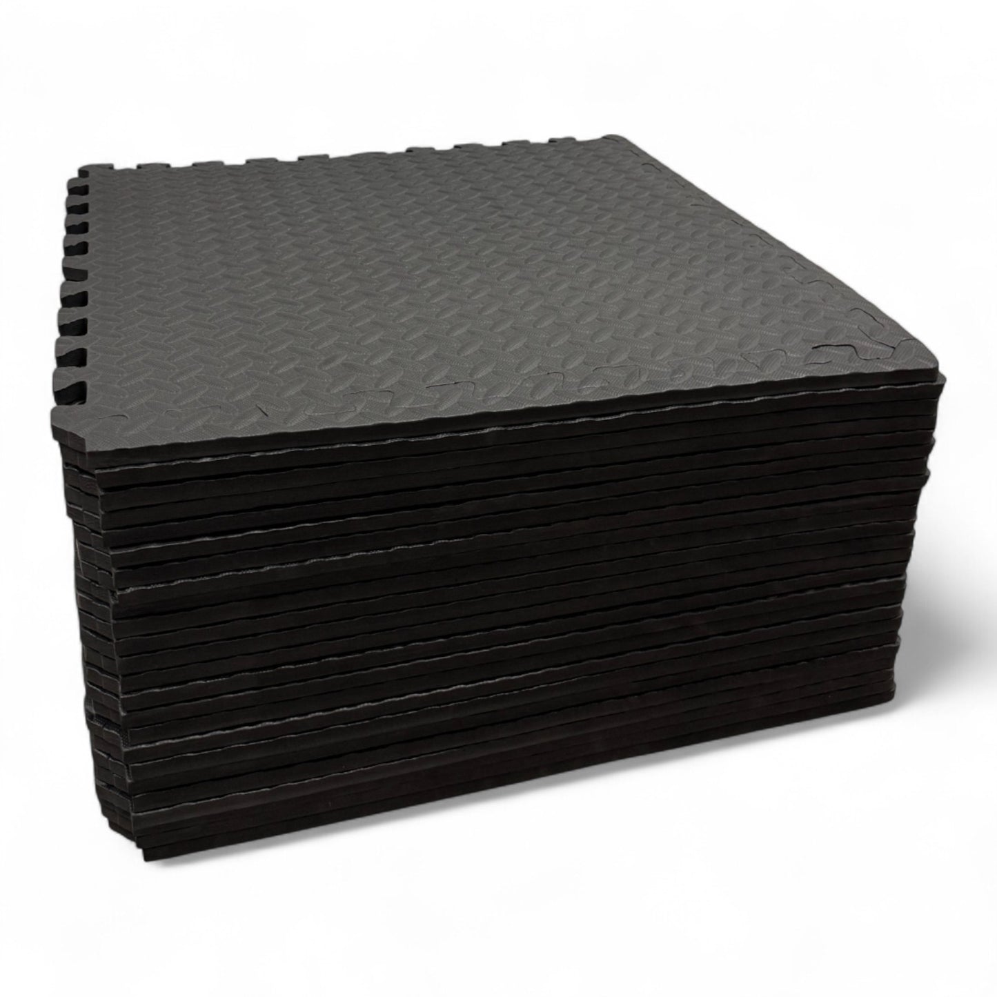 Gym Flooring Interlocking Floor Mat 12mm EVA Soft Foam Yoga Mat Home Gym 60cm