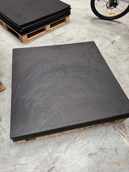30 x Grade B 1m x 1m x 20mm Heavy Duty Rubber Gym Flooring Tiles