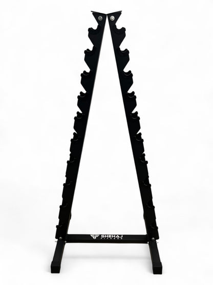10 Pair Dumbbell Rack Vertical