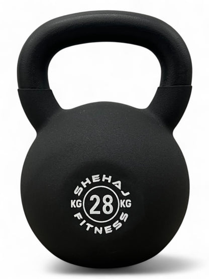 Shehaj Fitness Neoprene Iron Cast Kettlebells 6kg to 28kg