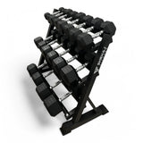 Shehaj Fitness Hex Rubber Dumbbell Pairs