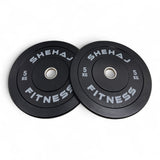 Shehaj Fitness Olympic Rubber Bumper Plates 5kg - 25kg and 100kg set