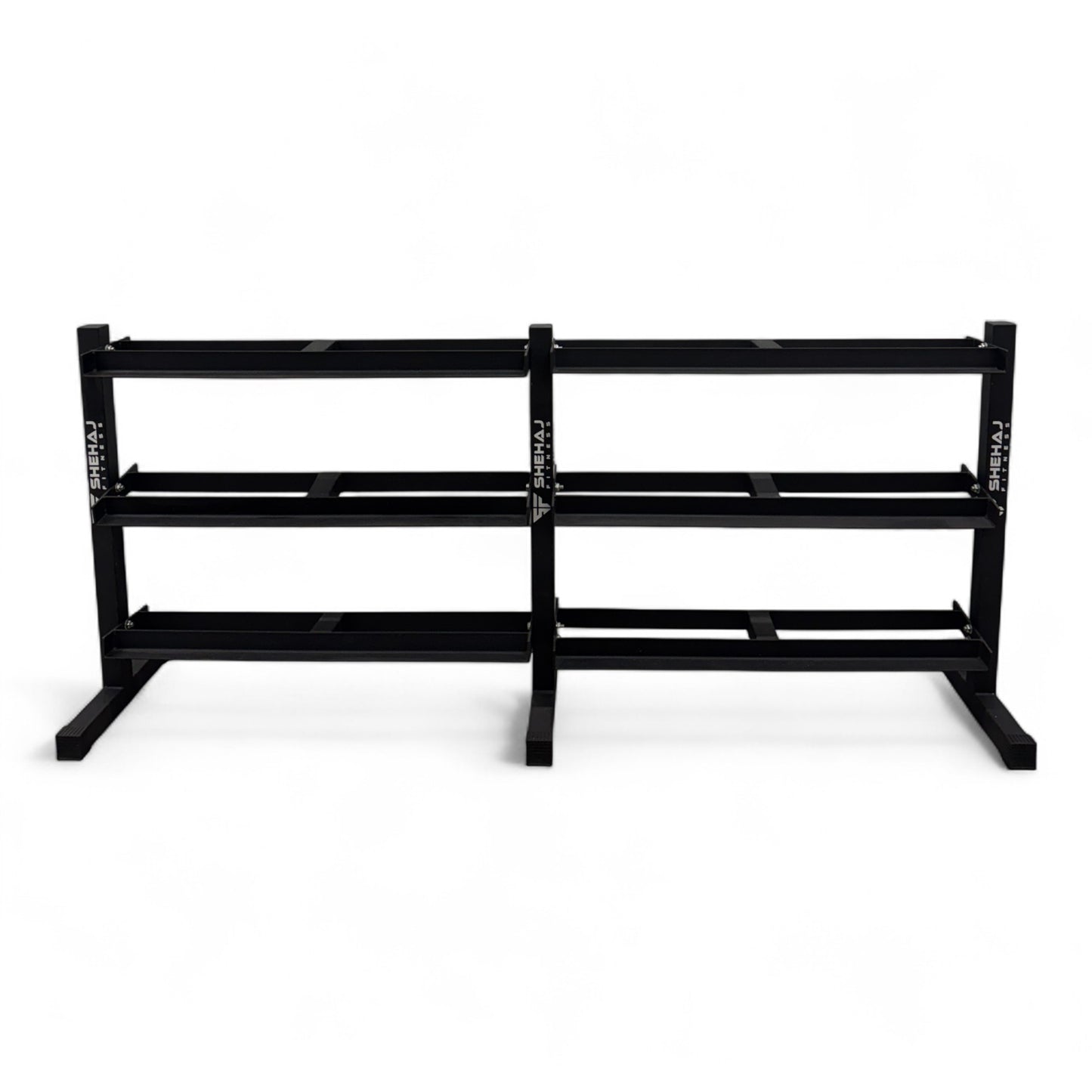 Hex Dumbbell 2.5kg-50kg Set & 3 Tier Rack Full Home Gym Weights Training