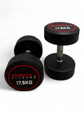 Round Dumbbells Cast Iron Rubber Encased 2.5kg-30kg Home Gym Weights Set Pairs