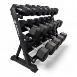 Shehaj Fitness Hex Rubber Dumbbell Pairs