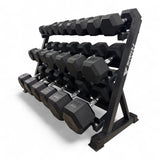 Shehaj Fitness Hex Rubber Dumbbell Pairs