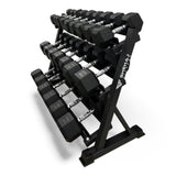 Shehaj Fitness Hex Rubber Dumbbell Pairs