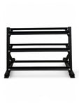 5–30kg Hex Dumbbell Set with 3-Tier Rack – 11 Pairs in 2.5kg