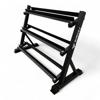 3-Tier 106cm Dumbbell Rack