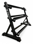 5–30kg Hex Dumbbell Set with 3-Tier Rack – 11 Pairs in 2.5kg