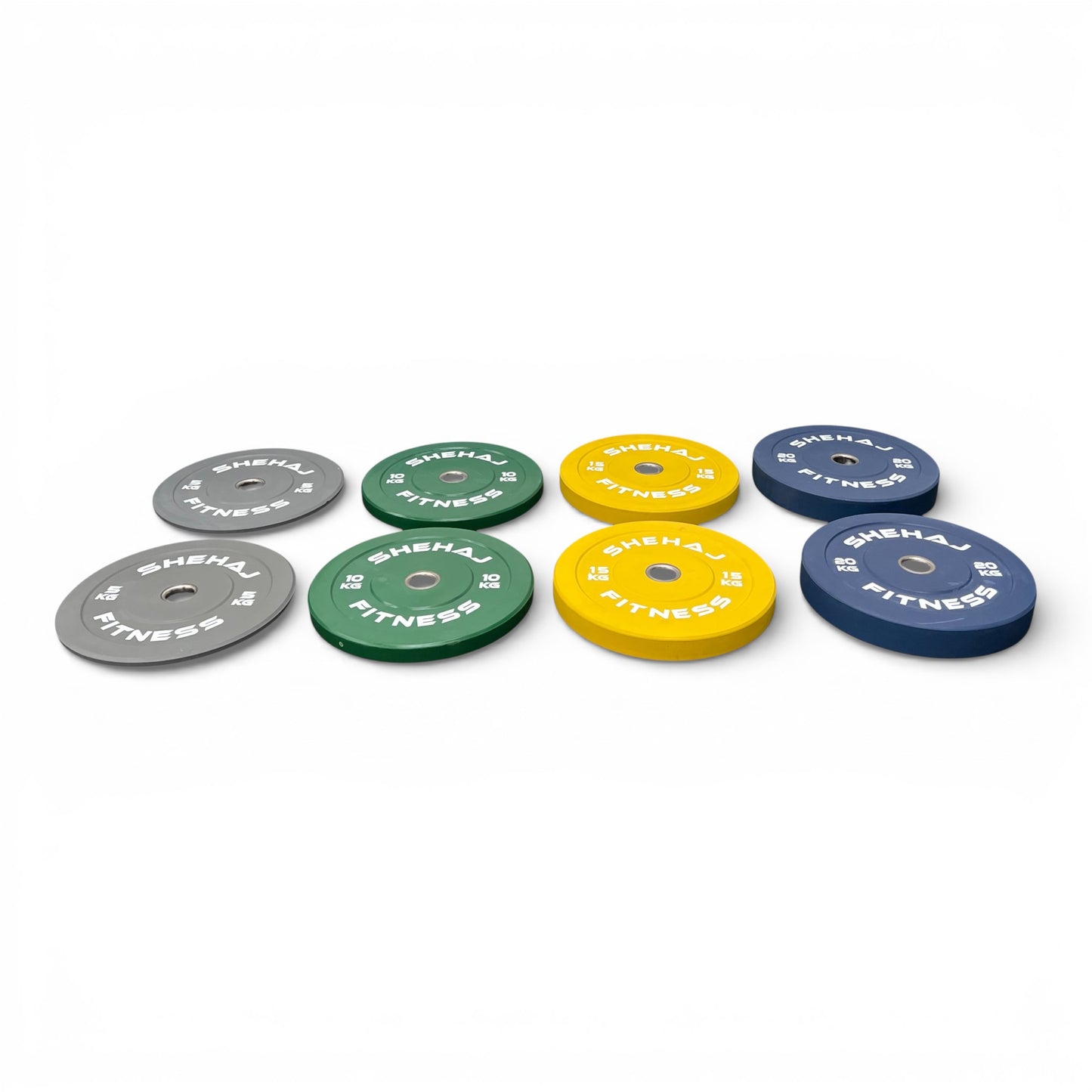 Coloured Bumper Olympic Weight Plates – Essential 5kg 10kg 15kg 20kg 25kg 100/15