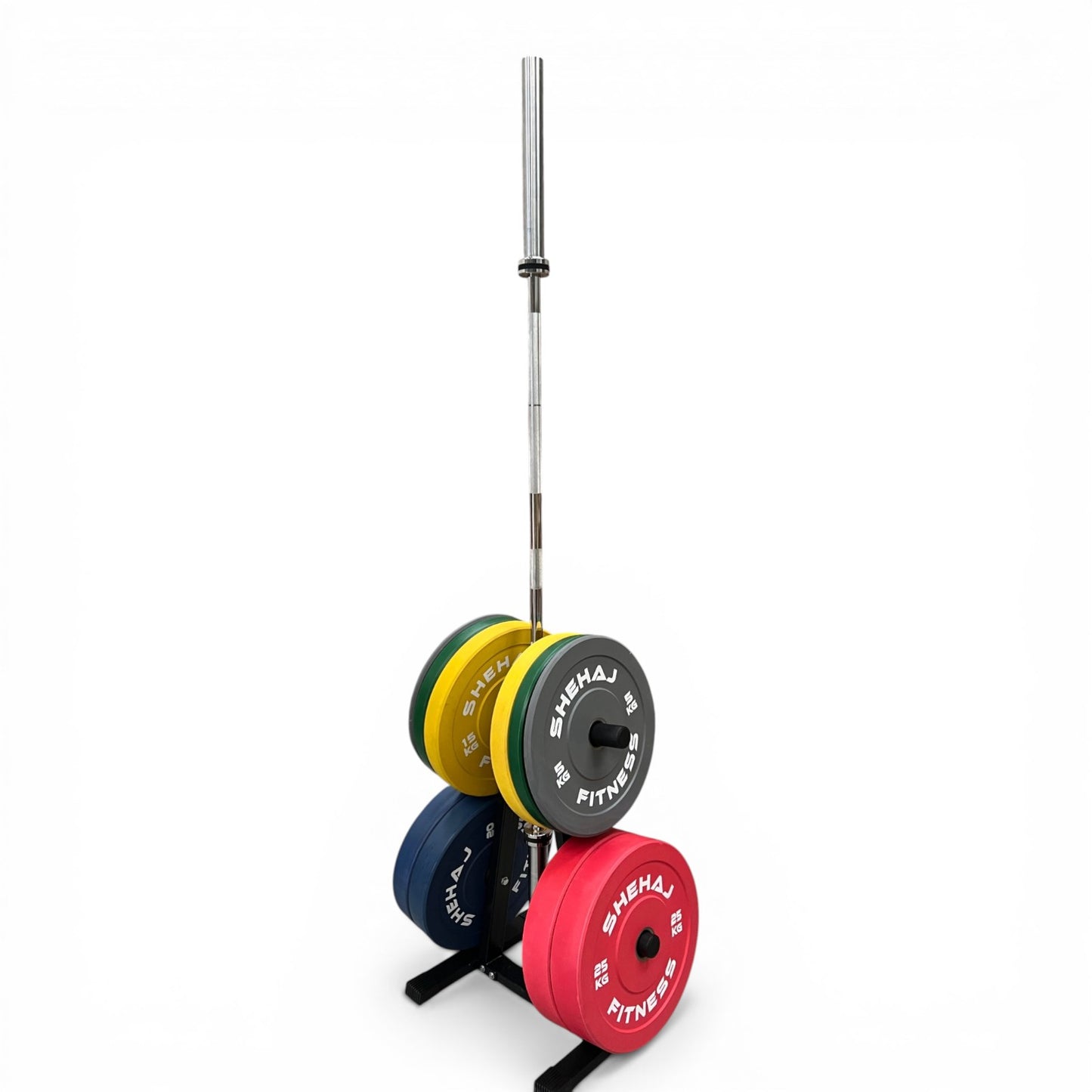 Coloured Bumper Olympic Weight Plates – Essential 5kg 10kg 15kg 20kg 25kg 100/15
