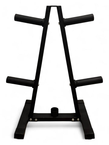 Multi Olympic Weight Tree Rack with Barbell Holder