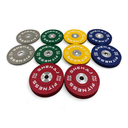 Premium Coloured Bumper Olympic Weight Plates 5kg 10kg 15kg 20kg 25kg 100/150kg