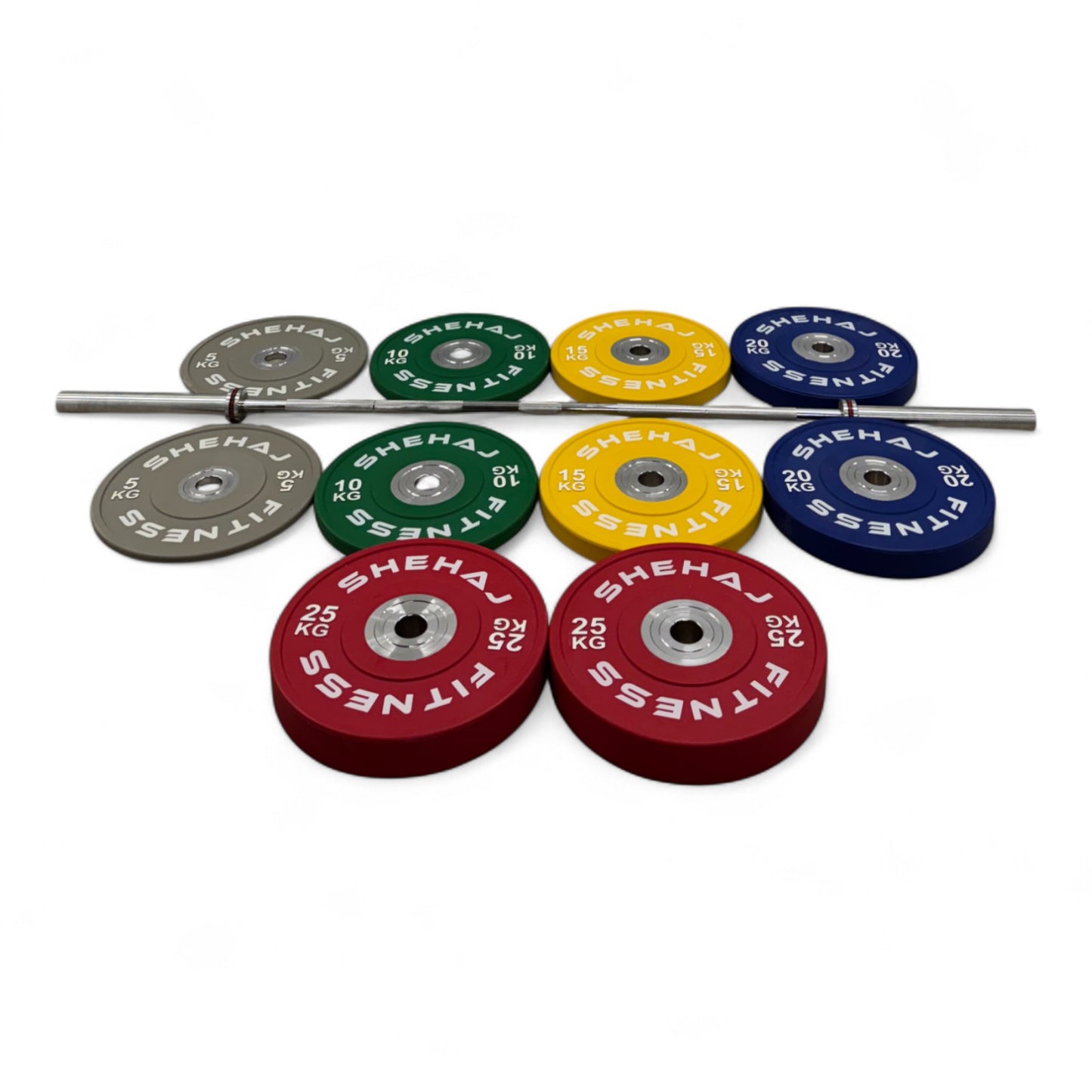 Premium Coloured Bumper Olympic Weight Plates 5kg 10kg 15kg 20kg 25kg 100/150kg