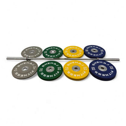 Premium Coloured Bumper Olympic Weight Plates 5kg 10kg 15kg 20kg 25kg 100/150kg