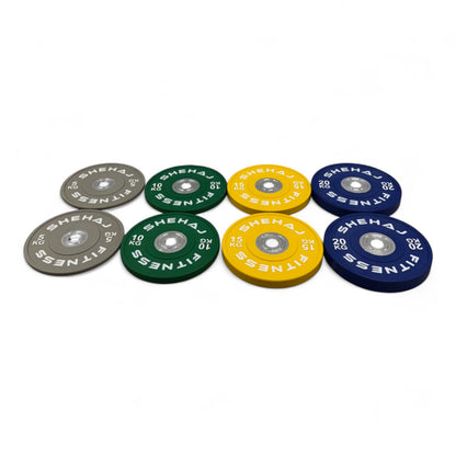 Premium Coloured Bumper Olympic Weight Plates 5kg 10kg 15kg 20kg 25kg 100/150kg