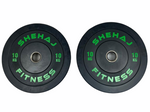 Shehaj Fitness Olympic Rubber Bumper Plates 5kg - 25kg and 100kg set