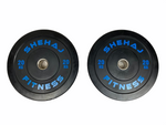 Shehaj Fitness Olympic Rubber Bumper Plates 5kg - 25kg and 100kg set