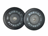 Shehaj Fitness Olympic Rubber Bumper Plates 5kg - 25kg and 100kg set