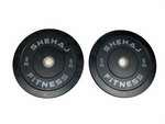 Shehaj Fitness Olympic Rubber Bumper Plates 5kg - 25kg and 100kg set
