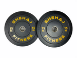 Shehaj Fitness Olympic Rubber Bumper Plates 5kg - 25kg and 100kg set
