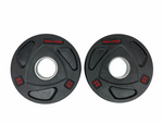 Shehaj Fitness Rubber Tri-Grip Olympic Weight Plates