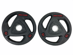 Shehaj Fitness Rubber Tri-Grip Olympic Weight Plates