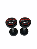 Shehaj Fitness Rubber Dumbbell Pairs