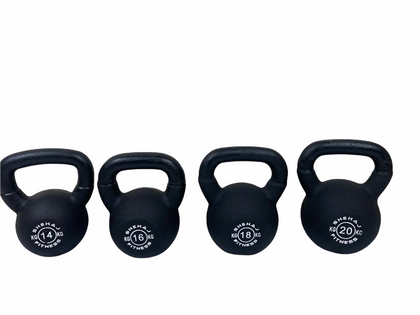 Shehaj Fitness Neoprene Iron Cast Kettlebells 6kg to 28kg